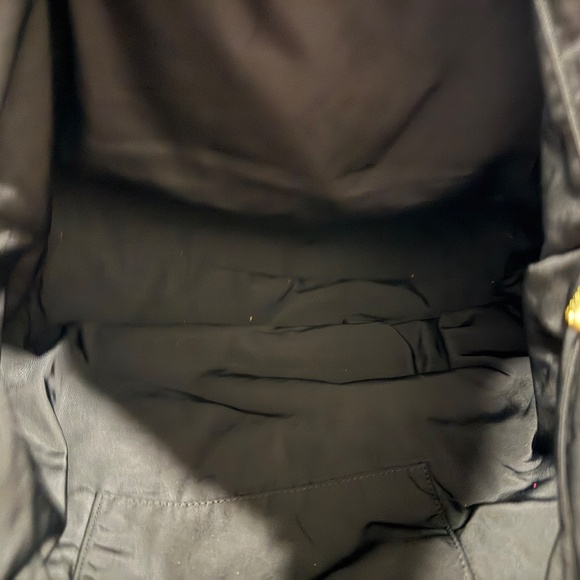 Tory Burch Nylon Black Zippered Tote Bag - Picture 4 of 4